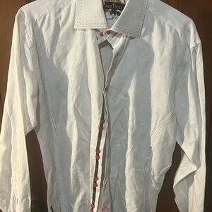 Bertigo XL White Men's Shirt